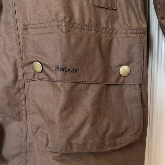 Barbour Brown Men's Jacket sz 38 - Picture 2 of 3